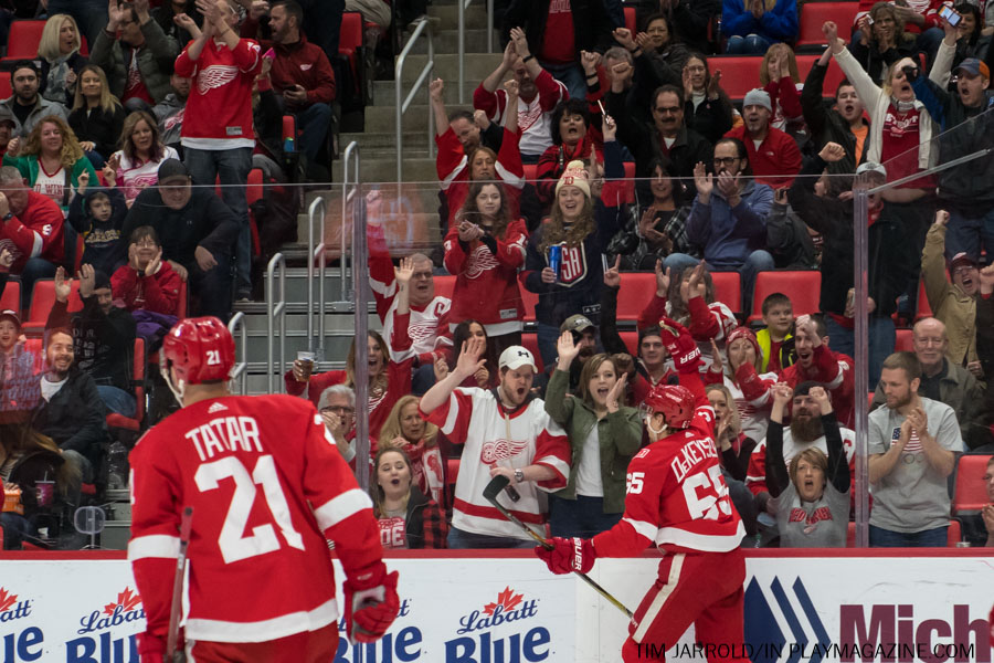 Red Wings vs Carolina Hurricanes Gallery Feb 24 2018 In Play! magazine