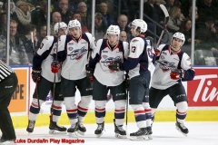 London Knights VS Windsor Spitfires game 1 Round 1 2019 Playoffs - Photo credit Luke Durda - In Play! magazine