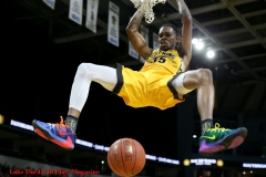 29th of February 2020. The London lightning beat the Windsor Express in a rough and physical game 124-110. London lightning # 35 AJ Gaines Jr.- Photo Credit Luke Durda