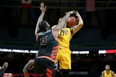 29th of February 2020. The London lightning beat the Windsor Express in a rough and physical game 124-110. London lightning #11 Cameron Forte - Photo Credit Luke Durda