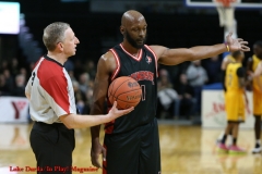29th of February 2020. The London lightning beat the Windsor Express in a rough and physical game 124-110. Windsor Express # 1 Jordan Bowling - Photo Credit Luke Durda