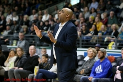 29th of February 2020. The London lightning beat the Windsor Express in a rough and physical game 124-110. Windsor Express Coach Bill Jones - Photo Credit Luke Durda