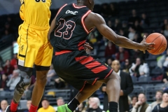 London Lightning # 35 AJ Gaines Jr and Windsor Express # 23 Kemy Osse - Photo Credit Luke Durda