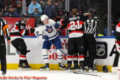 Toronto Marlies play the Bellville Senators at Scotiabank Arena