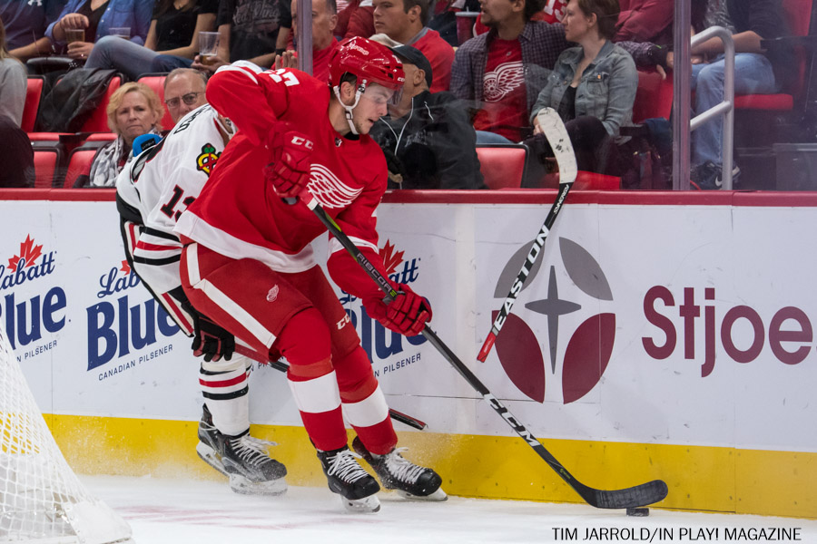Red Wings vs Blackhawks Game PIX In Play! magazine