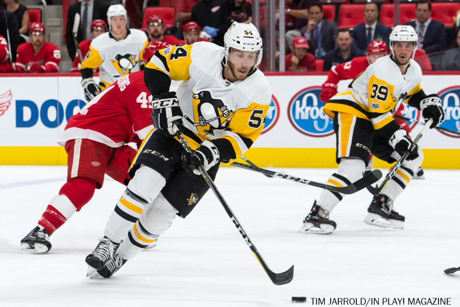 Red Wings vs Penguins Sept 25 2017 Game Photos In Play! magazine