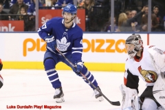 February 1st 2020, Toronto defeats Ottawa 2-1 in overtime. Toronto Maple Leafs Pierre Engvall - Luke Durda/In Play! Magazine
