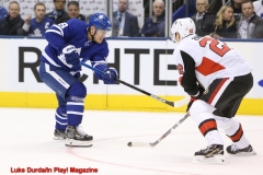 February 1st 2020, Toronto defeats Ottawa 2-1 in overtime. Toronto Maple Leafs Andreas Johnsson - Luke Durda/In Play! Magazine