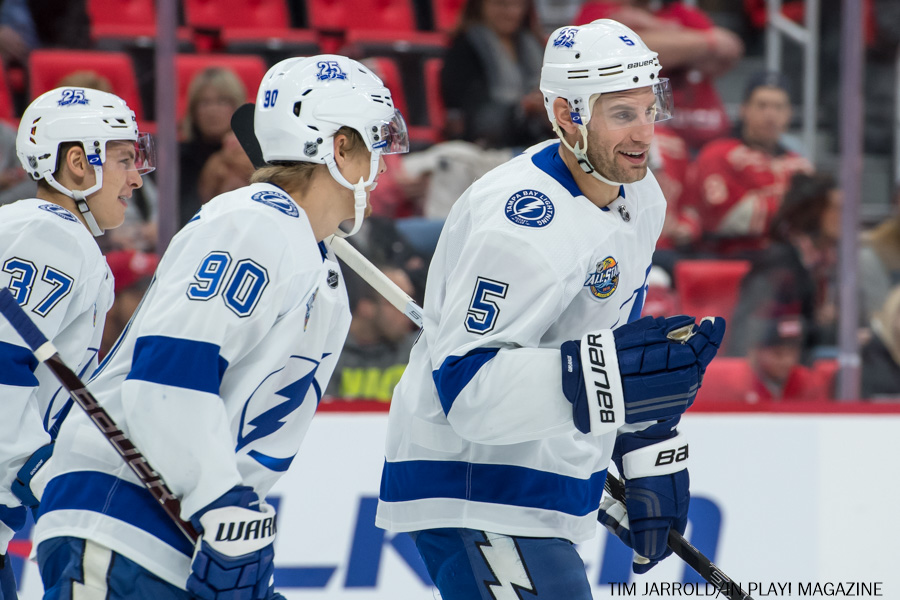 Red Wings vs Tampa Bay Jan 7 2018 Gallery In Play! magazine