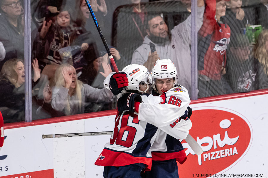 Windsor Spitfires vs Sault Ste. Marie October 9 2023 Recap - In Play ...