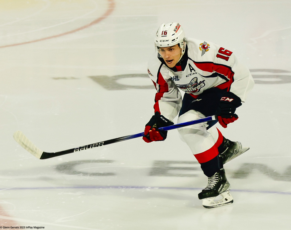 Windsor Spitfires vs. Guelph Storm in 202324 Home Opener In Play! magazine