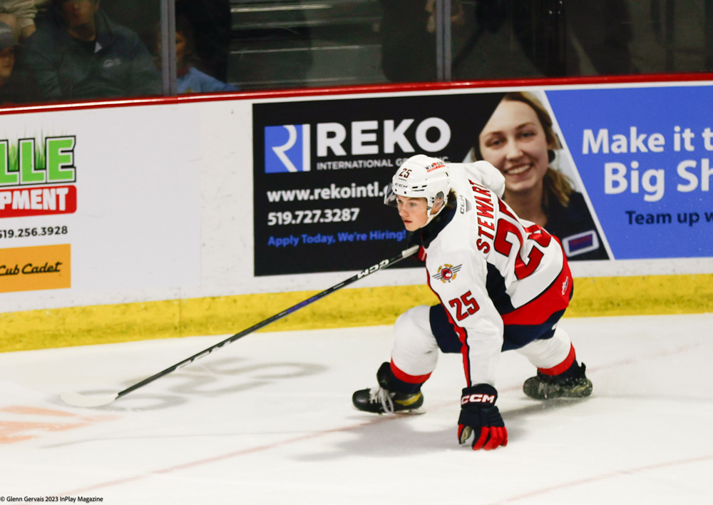 Windsor Spitfires vs. Guelph Storm in 202324 Home Opener In Play! magazine