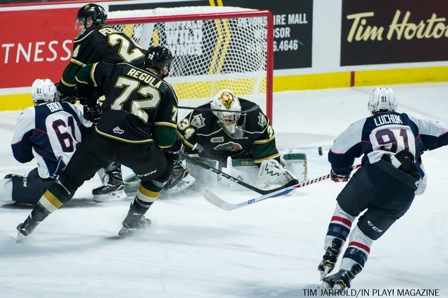 Windsor Spitfires Banner Raising Night PIX In Play! magazine Windsor Spitfires Banner Raising Night PIX In Play! magazine