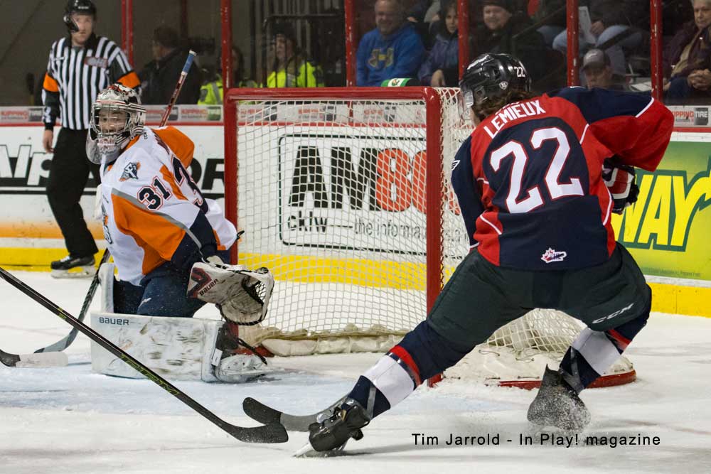 Lemieux of the Windsor Spitfires