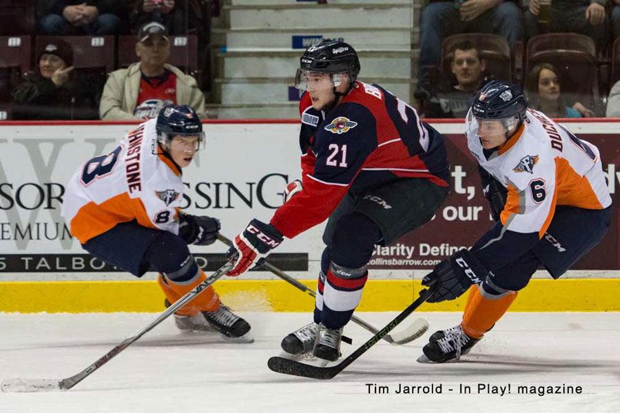 Logan Brown, Senators Send Logan Brown Back to Windsor