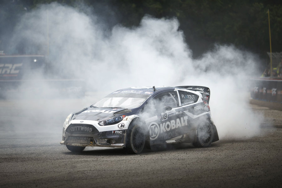 Patrik Sandell wins at Red Bull Global Rallycross in Dallas, Texas on June 4, 2016