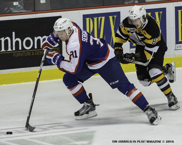 Mikhail Sergachev, three spitfires selected