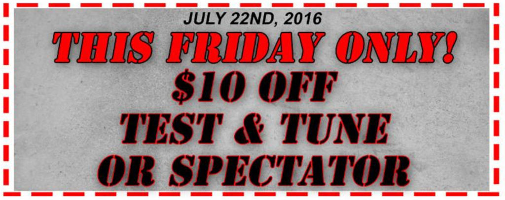 Milan Dragway July 20 - 24
