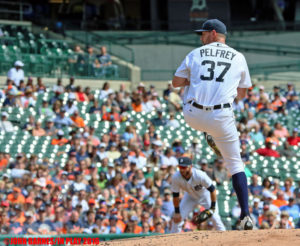 Tigers v Twins September 15,Losing pitcher - Mike Pelfrey (4-10)