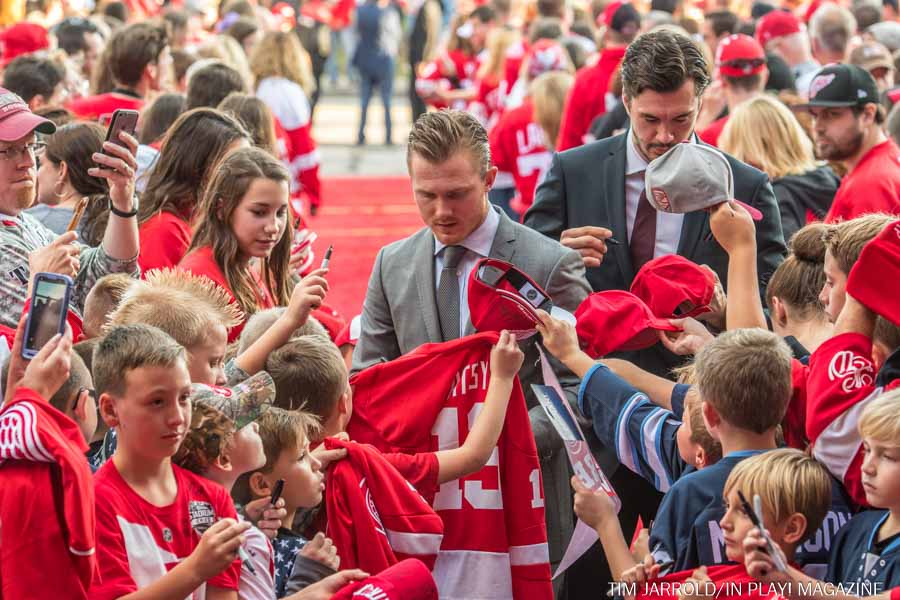 DETAILS FOR ﻿RED WINGS HOME OPENER AT LITTLE CAESARS