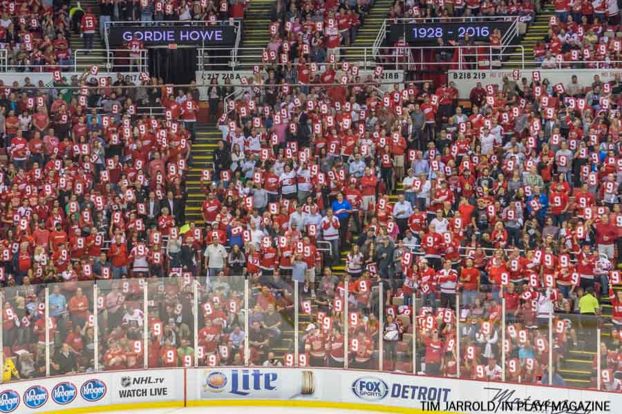 Final Home Opener Joe Louis Arena Game Pix