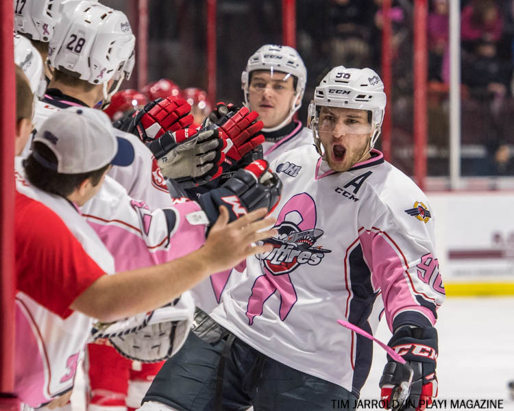 Pink in the Rink - Spits vs Soo Greyhounds Oct 27
