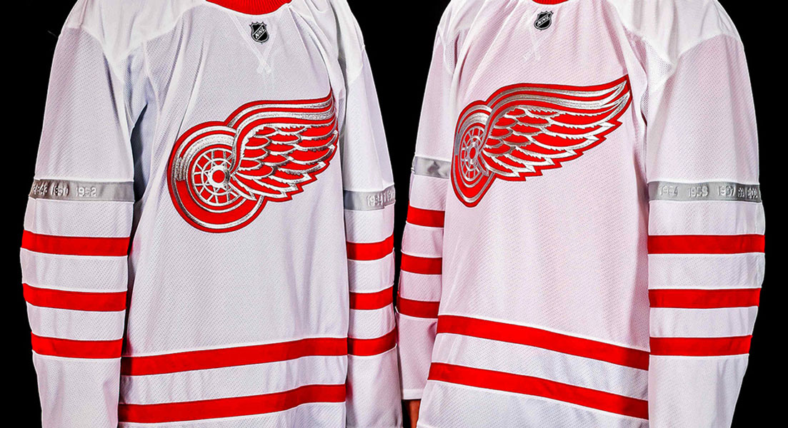 red wings 2017 jersey