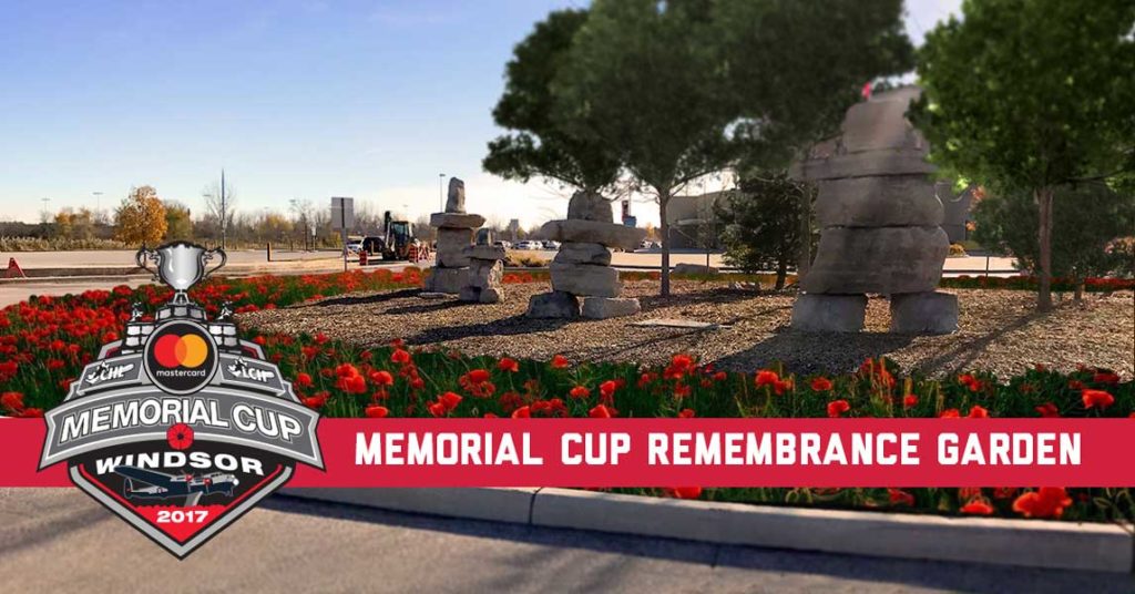 Memorial Cup Remembrance Garden Revealed