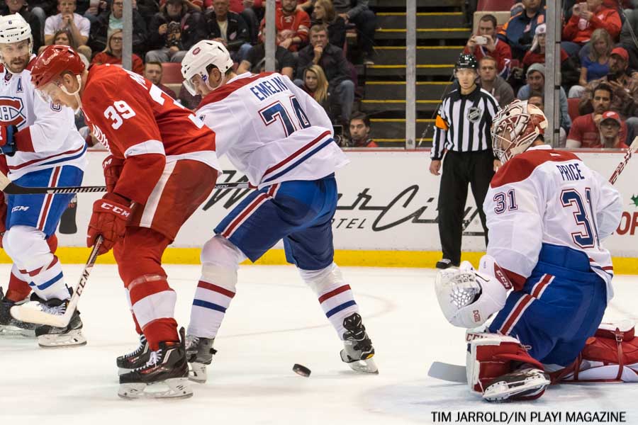 Red Wings vs Canadiens - PIX - In Play! magazine