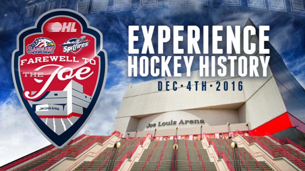 Windsor Spitfires Take on Saginaw Spirit in Farewell to the Joe Game