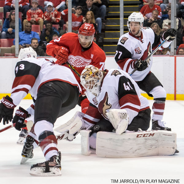 Red Wings vs Coyotes, Dec 13 PIX In Play! magazine