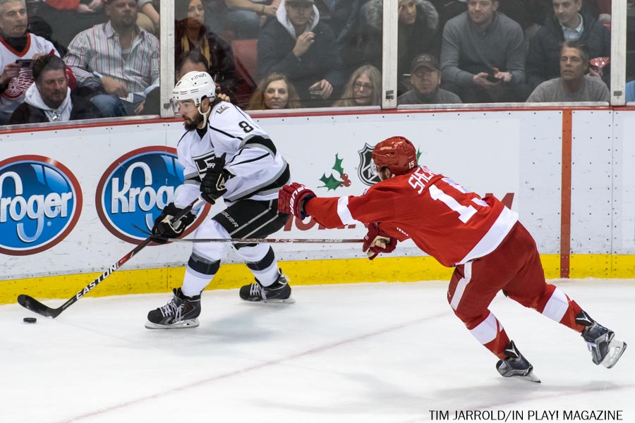 Red Wings vs Los Angeles Kings Dec 15 PIX In Play! magazine