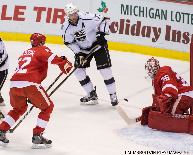 Red Wings vs Los Angeles Kings Dec 15 PIX In Play! magazine