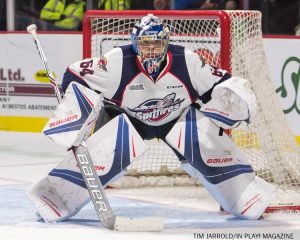 Michael DiPietro is the Vaughn Hockey Ontario Hockey League goaltender of the month for December