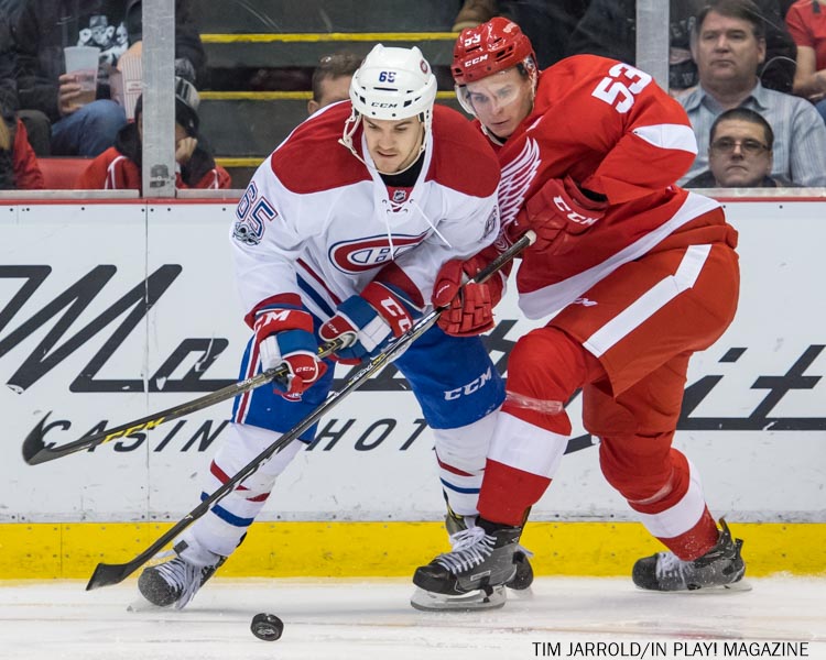 Detroit Red Wings vs Montreal Canadiens PIX - In Play! magazine