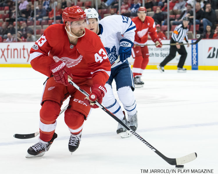 Red Wings vs Maple Leafs Game PIX Jan 25 In Play! magazine