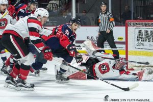 Windsor Spitfires vs Ottawa 67s PIX