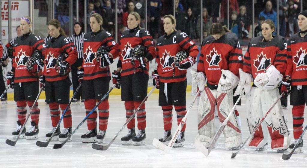 Canada's National Women's Hockey Exhibition vs Lakeshore Canadiens