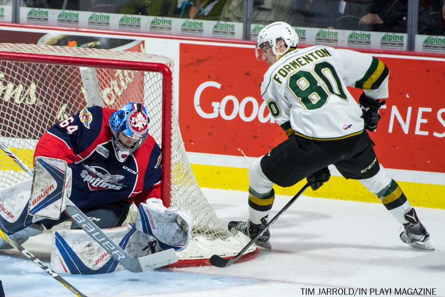Windsor Spitfires vs London Knights Rnd 1 Game 4 PIX In Play! magazine
