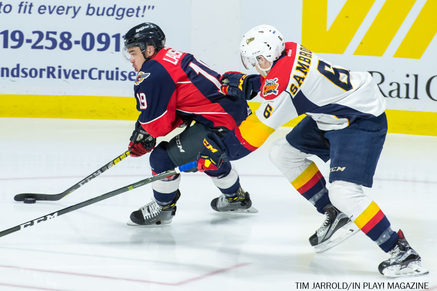 Erie Otters Defeat Windsor Spitfires PIX