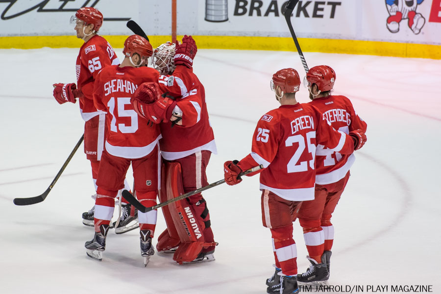Last Game at Joe Louis Arena Post Game Ceremony In Play! magazine