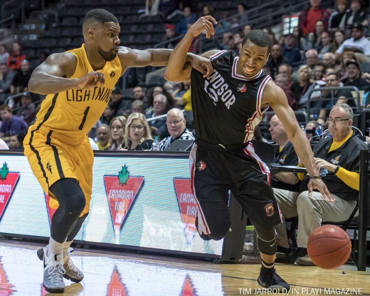 Windsor Express vs London Lightning Game Two PIX In Play! magazine