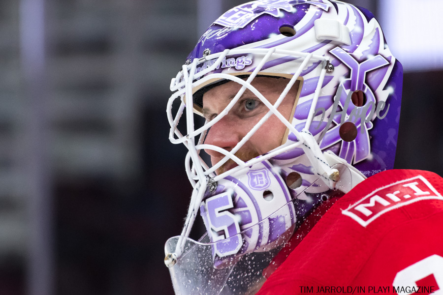 Detroit Red Wings vs Kings Game Photos In Play! magazine