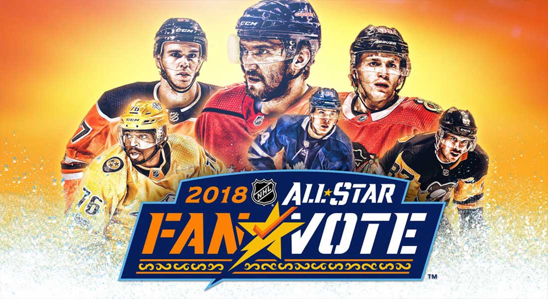 2018 NHL All Star Fan Voting Now Open - In Play! magazine