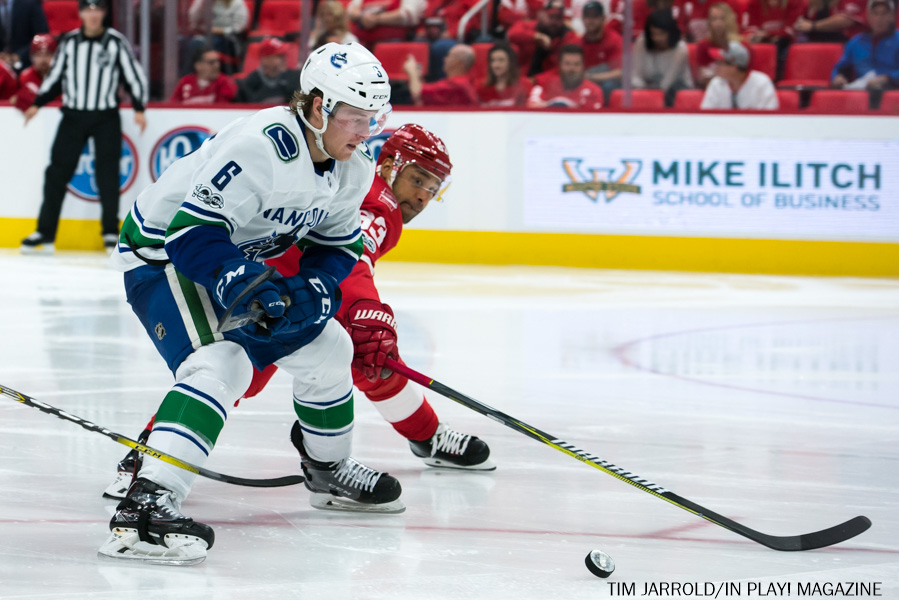 Canucks’ Boeser NHL Rookie of the Month for December