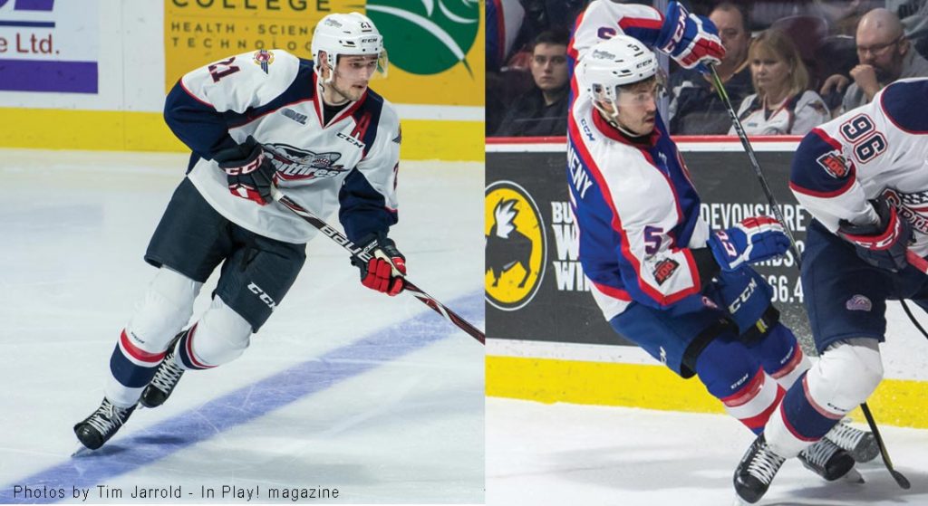 Spitfires Trade Logan Brown and Austin McEneny