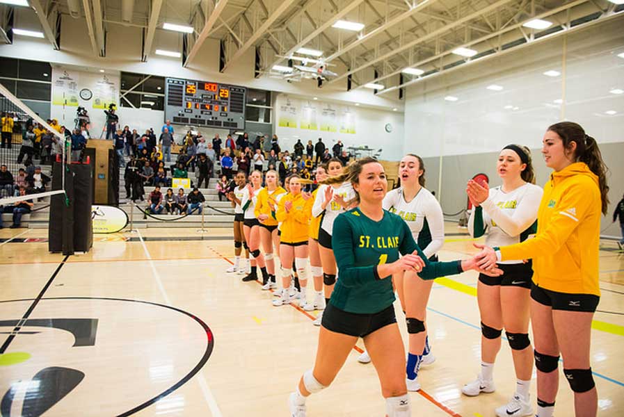 Saints Women Volleyball to Play for Bronze Medal Today
