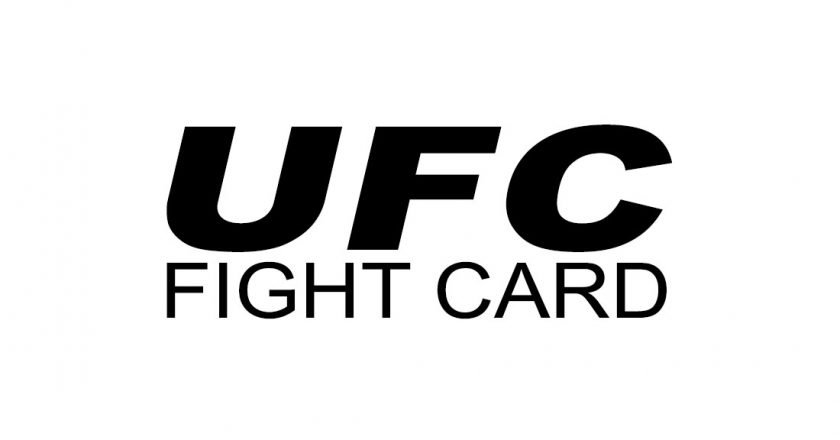 UFC-FIGHT-CARD, UFC 223 Fight Card, UFC 224 Fight Card - May 12 2018