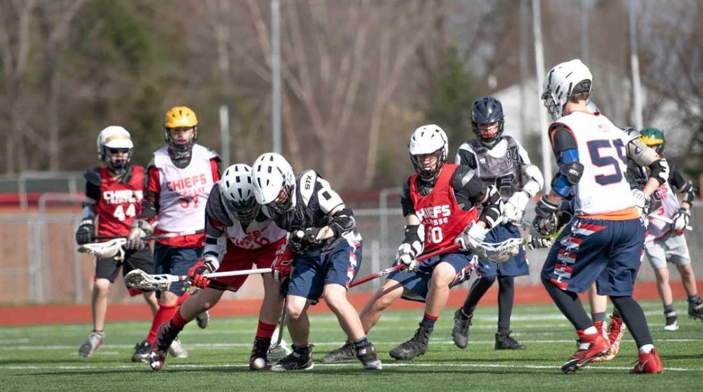 Canton Lacrosse Special Scrimmage Held at University of Michigan