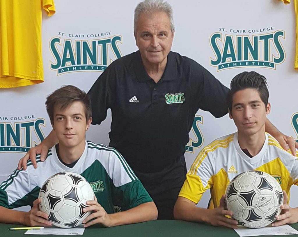 Nick Bauer and Frankie Calvaruso
